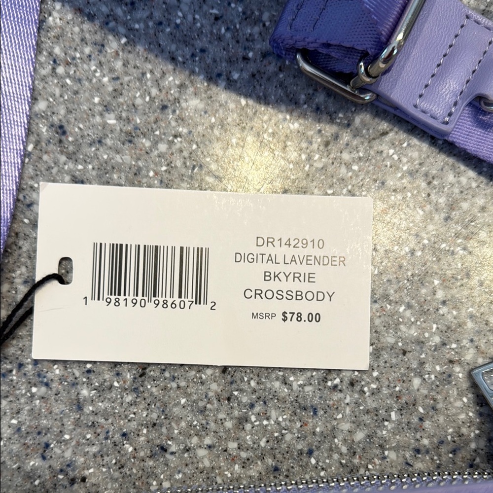 Steve Madden Lavender Crossbody Bag with Pouch - Picture 2 of 10
